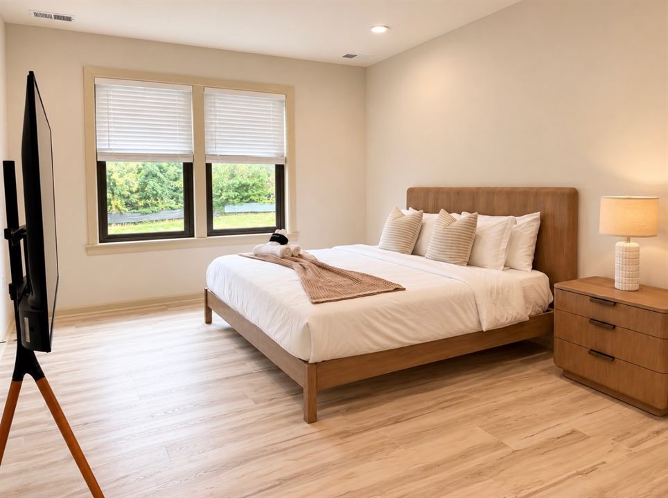 The garden bedroom, The Guest House
