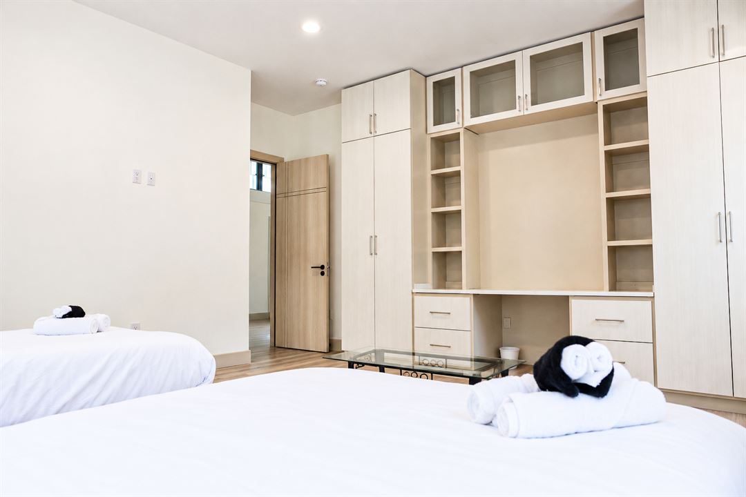 Bedroom with built-ins, The Main Villa