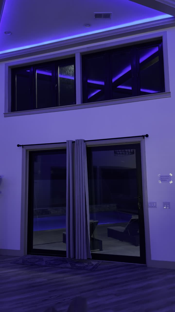 The terrace doors