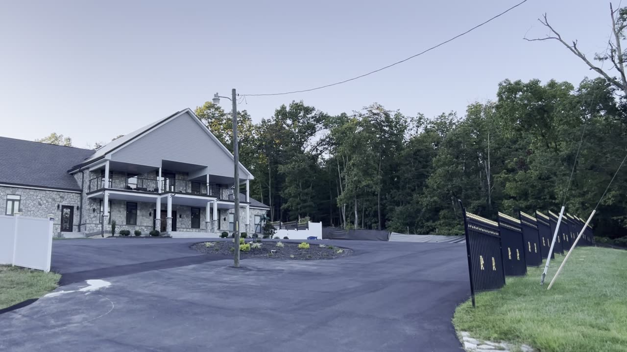 The house from the road, Aldie, Virginia